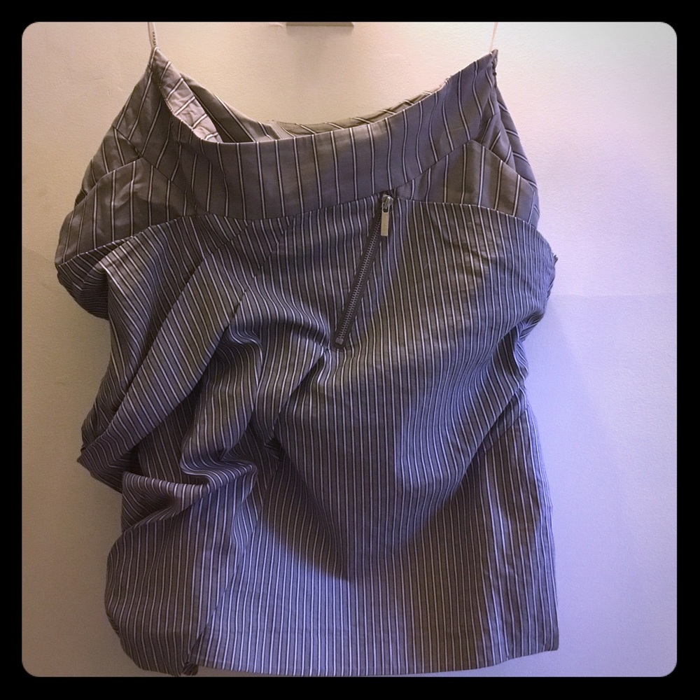 Midi cotton skirt